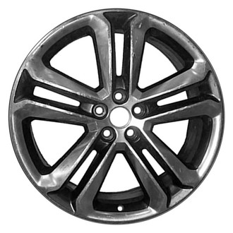 CCI® - Double 5-Spoke Polished and Dark Charcoal Metallic with Egg Matte 20x8 Alloy Factory Wheel - Remanufactured