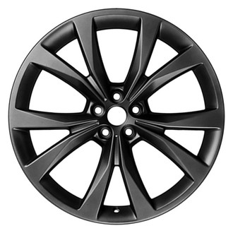 CCI® - 5 V-Spoke Dark Gunmetal Hyper Silver 21x9 Alloy Factory Wheel - Remanufactured