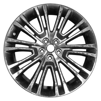CCI® - 10 Double I-Spoke Machined and Dark Silver Metallic 20x8 Alloy Factory Wheel - Remanufactured