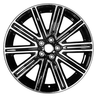CCI® - 10 Alternating-Spoke Machined and Gloss Black 19x8 Alloy Factory Wheel - Remanufactured