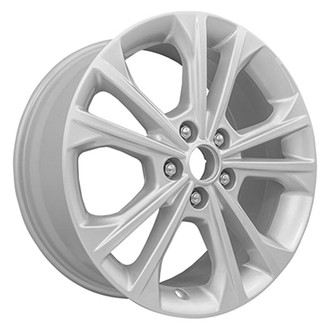 CCI® - 5 V-Spoke Sparkle Silver 17x7.5 Alloy Factory Wheel - Replica