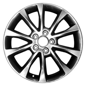 CCI® - 5 V-Spoke Medium Metallic Silver with Black Trim 17x7.5 Alloy Factory Wheel - Remanufactured