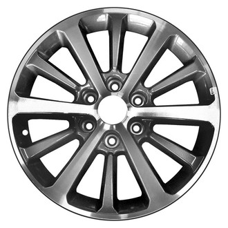 CCI® - 12 Alternating-Spoke Machined and Dark Charcoal 18x8.5 Alloy Factory Wheel - Remanufactured