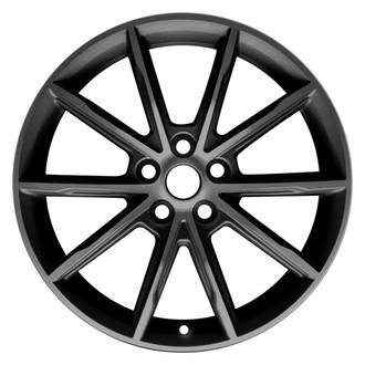 CCI® - 10 I-Spoke Machined With Black Matte Clear Accents 19x8.5 Alloy Factory Wheel - Remanufactured