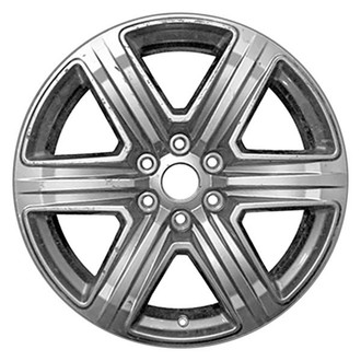 CCI® - 6 I-Spoke Medium Smokey Hyper Silver 20x8.5 Alloy Factory Wheel - Remanufactured