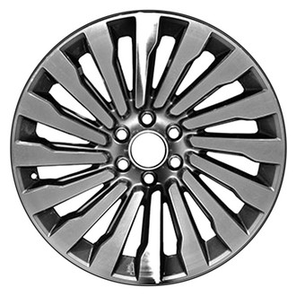 CCI® - 16 Spiral-Spoke Machined and Medium Charcoal 22x9.5 Alloy Factory Wheel - Remanufactured