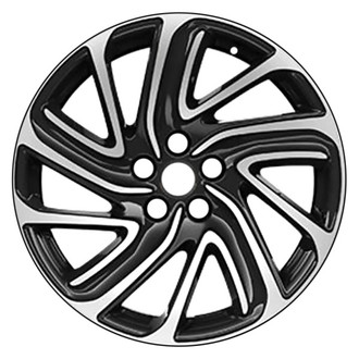 CCI® - 10-Spoke Machined Dark Charcoal Metallic 19x8 Alloy Factory Wheel - Remanufactured