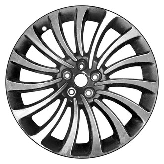 CCI® - 15 Spiral-Spoke Machined and Dark Charcoal 20x8 Alloy Factory Wheel - Remanufactured