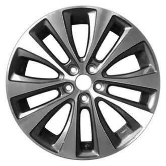 CCI® - 5 V-Spoke Machined Charcoal 18x8 Alloy Factory Wheel - Remanufactured