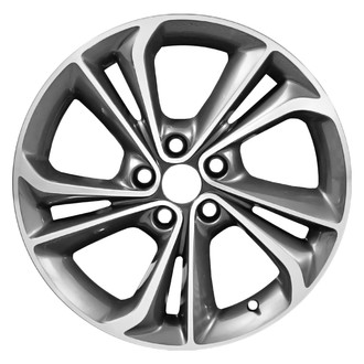 CCI® - 10 I-Spoke Machined Dark Bluish Charcoal 18x7.5 Alloy Factory Wheel - Remanufactured