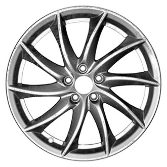 CCI® - 10 Turbine-Spoke Silver 18x8 Alloy Factory Wheel - Remanufactured