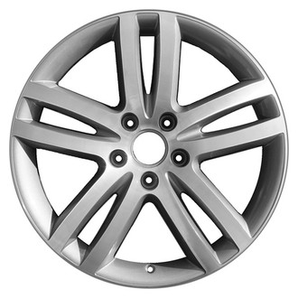CCI® - Double 5-Spoke Machined and Medium Silver 20x9 Alloy Factory Wheel - Remanufactured