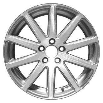 CCI® - 10 I-Spoke Machined and Medium Gray 18x9 Alloy Factory Wheel - Remanufactured