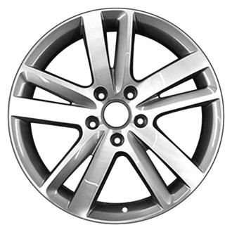 CCI® - Double 5-Spoke Machined and Charcoal 20x9 Alloy Factory Wheel - Remanufactured