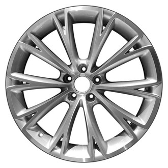 CCI® - 10 Double I-Spoke Machined and Silver 19x9 Alloy Factory Wheel - Remanufactured