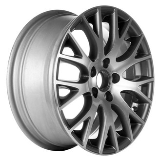 CCI® - 9 Y-Spoke Medium Charcoal and Machined 17x7.5 Alloy Factory Wheel - Remanufactured