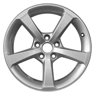 CCI® - 5-Spoke Bright Silver Metallic 17x7.5 Alloy Factory Wheel - Remanufactured