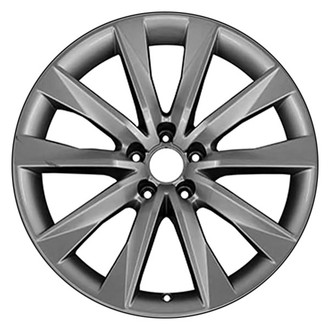 CCI® - 10-Spoke Bright Sparkle Silver 19x8.5 Alloy Factory Wheel - Remanufactured