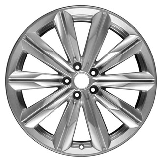 CCI® - 10 I-Spoke Machined with Silver Metallic Accents 20x9 Alloy Factory Wheel - Remanufactured