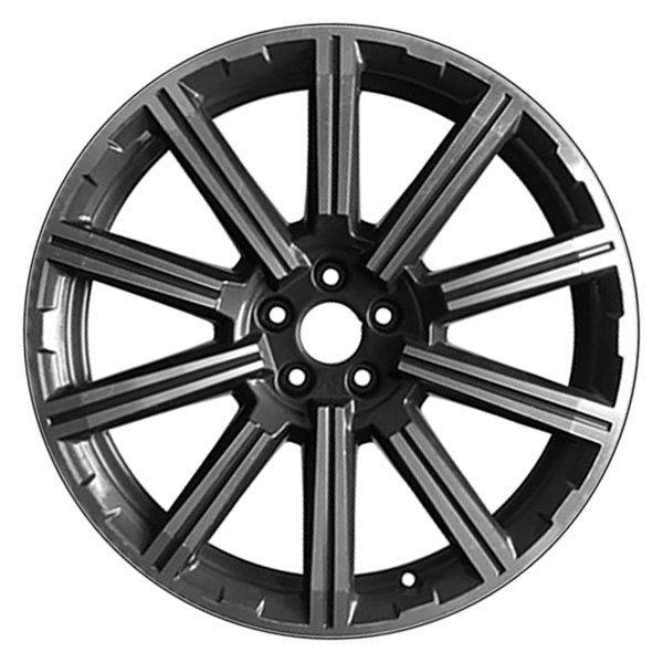 CCI® - 20 x 9 10 I-Spoke Machined and Charcoal Metallic Alloy Factory Wheel (Factory Take Off)