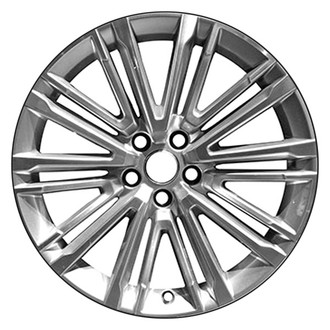 CCI® - 10 Double I-Spoke Machined and Sparkle Silver 19x8.5 Alloy Factory Wheel - Remanufactured