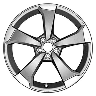 CCI® - 5-Spoke Machined and Medium Charcoal 19x8.5 Alloy Factory Wheel - Remanufactured