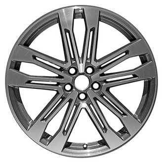CCI® - Multi 5-Spoke Machined and Medium Charcoal 21x8.5 Alloy Factory Wheel - Remanufactured