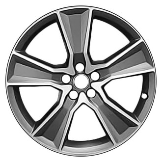 CCI® - 5-Spoke Machined Medium Charcoal Matte 20x8 Alloy Factory Wheel - Remanufactured