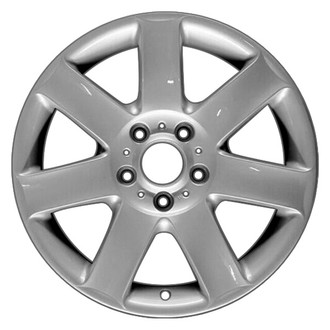 CCI® - 7 I-Spoke Silver 17x8 Alloy Factory Wheel - Remanufactured