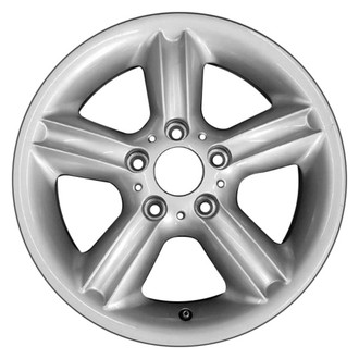 CCI® - 5-Spoke Bright Sparkle Silver 16x7 Alloy Factory Wheel - Remanufactured