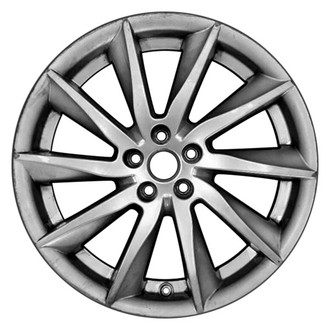 CCI® - 10 Turbine-Spoke Sparkle Silver Metallic 18x8.5 Alloy Factory Wheel - Remanufactured