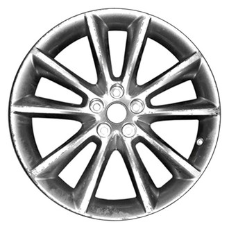 CCI® - 10-Spoke Bright Sparkle Silver Metallic 19x8 Alloy Factory Wheel - Remanufactured