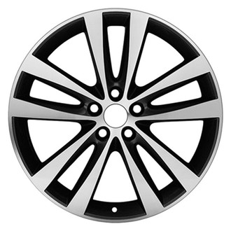 CCI® - Double 5-Spoke Machined and Dark Charcoal 19x8.5 Alloy Factory Wheel - Remanufactured