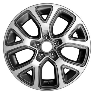 CCI® - 5 Y-Spoke Machined and Medium Charcoal 17x7 Alloy Factory Wheel - Remanufactured