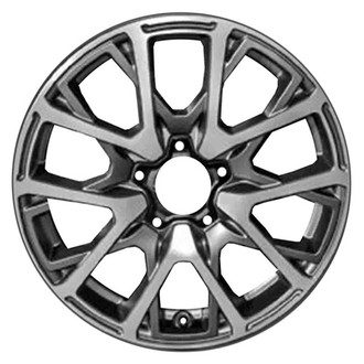 CCI® - Multi 5-Spoke Machined and Dark Charcoal 18x7 Alloy Factory Wheel - Remanufactured