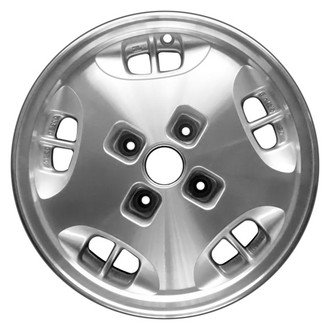CCI® - 10-Slot Machined and Silver 15x6.5 Alloy Factory Wheel - Remanufactured
