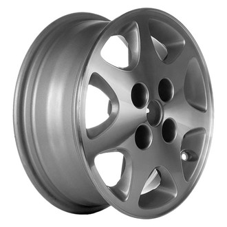 CCI® - 7 I-Spoke Machined with Silver Vents 15x6 Alloy Factory Wheel - Remanufactured