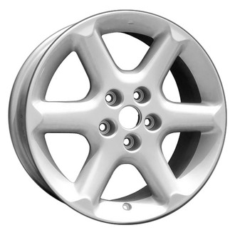 CCI® - 6 I-Spoke Silver 17x7 Alloy Factory Wheel - Remanufactured