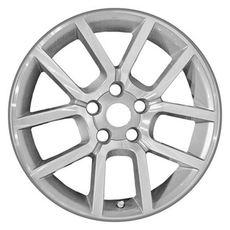 CCI® - 5 V-Spoke Machined and Silver 17x7 Alloy Factory Wheel - Remanufactured