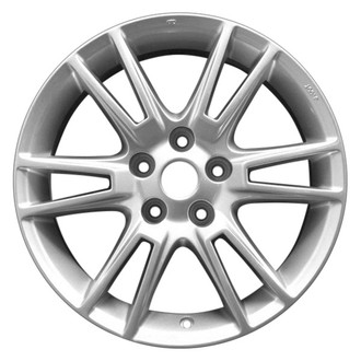 CCI® - 6 V-Spoke Bright Silver Textured 17x7.5 Alloy Factory Wheel - Remanufactured