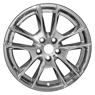 CCI® - 5 V-Spoke Light PVD Chrome 18x8 Alloy Factory Wheel - Remanufactured