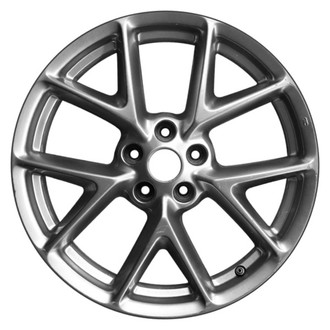 CCI® - 5 V-Spoke Light Smoked Hyper Silver 19x8 Alloy Factory Wheel - Remanufactured