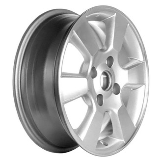 CCI® - 6 I-Spoke Machined and Bright Sparkle Silver 15x5.5 Alloy Factory Wheel - Remanufactured