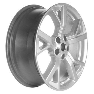 CCI® - 5 Double Spiral-Spoke Silver 19x8 Alloy Factory Wheel - Replica