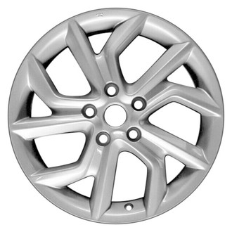 CCI® - 10 Spiral-Spoke Medium Silver Metallic 17x6.5 Alloy Factory Wheel - Replica