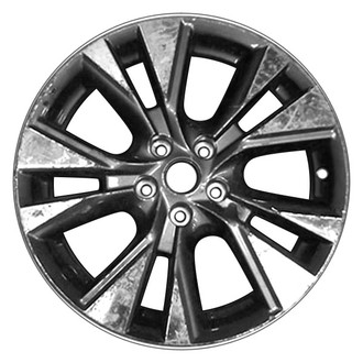 CCI® - 5 V-Spoke Machined and Medium Charcoal 18x7.5 Alloy Factory Wheel - Remanufactured