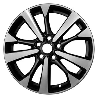 CCI® - 5 V-Spoke Machined and Medium Charcoal Metallic 18x7.5 Alloy Factory Wheel - Remanufactured