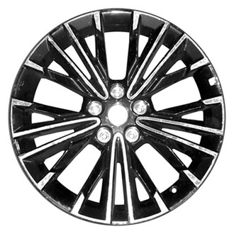 CCI® - 5 W-Spoke Machined and Dark Charcoal Metallic 18x8.5 Alloy Factory Wheel - Remanufactured