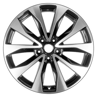 CCI® - 5 V-Spoke Machined with Dark Charcoal Accents 19x8.5 Alloy Factory Wheel - Remanufactured