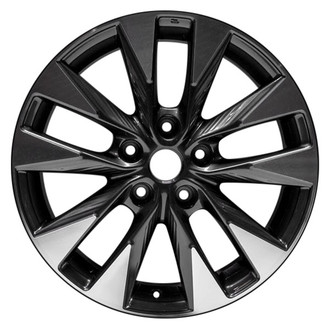 CCI® - 5 V-Spoke Black 17x6.5 Alloy Factory Wheel - Remanufactured